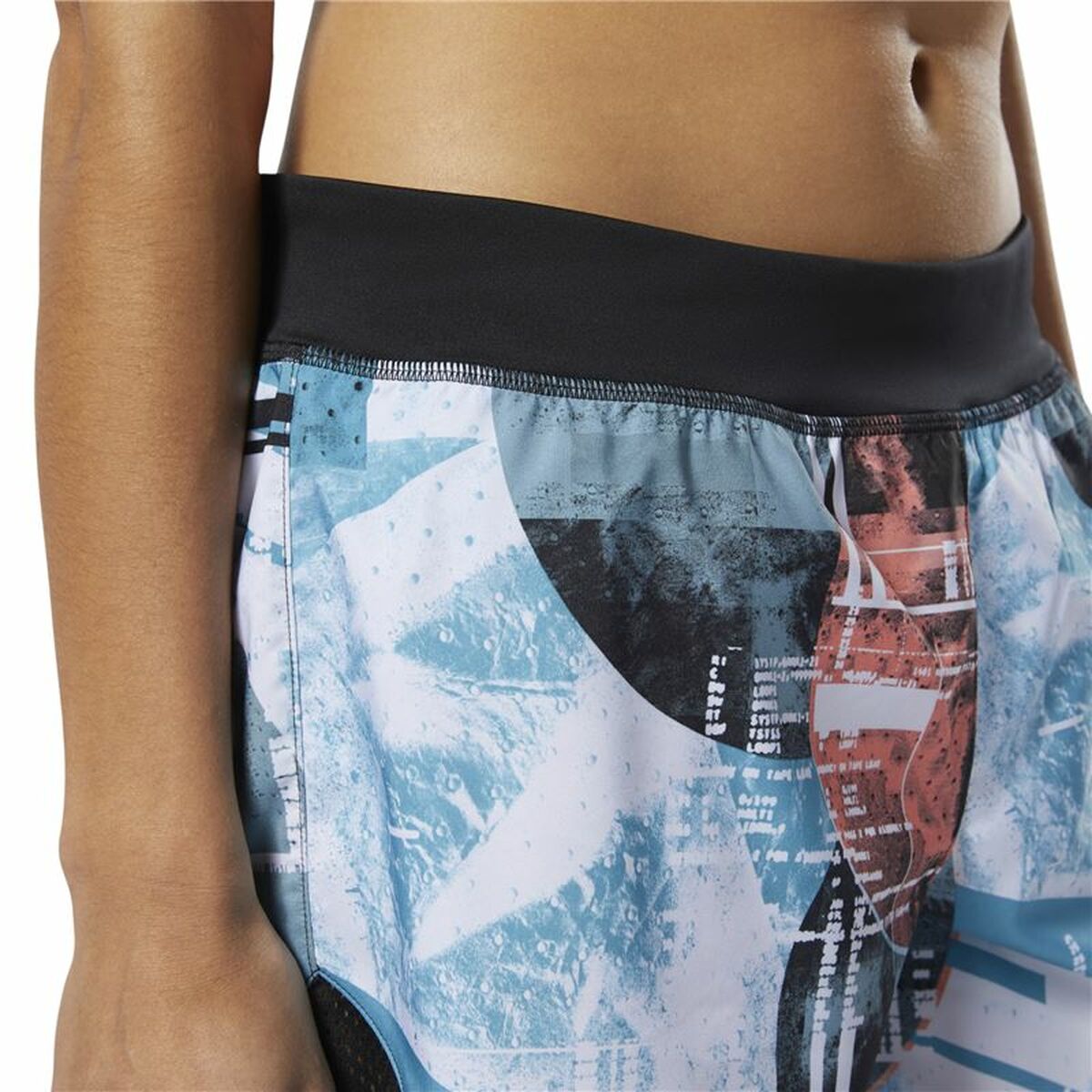 Sport shorts til kvinder Reebok Wor Moonshift Himmelblå